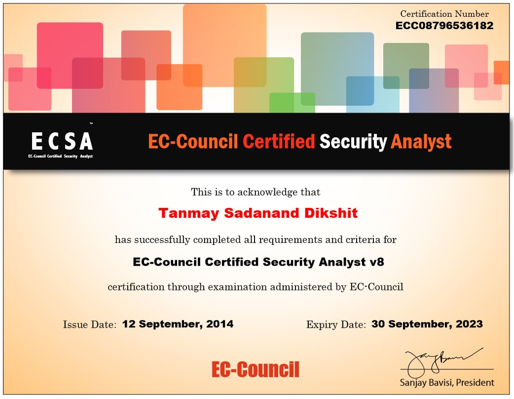 EC-Council Certified Security Analyst Nashik